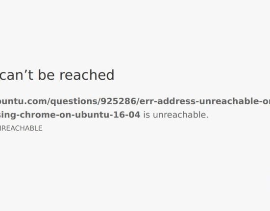 website unreachable