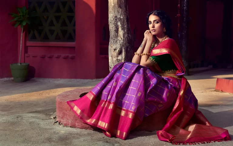 Fashion Tips On Satin Silk Sarees