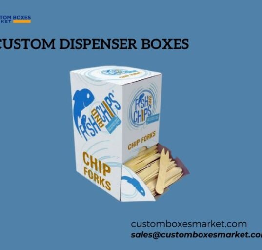 Showcase Your Product In a Creative & Unique Way With Custom Dispenser Boxes
